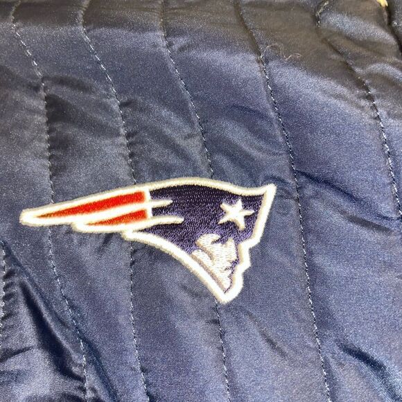 NFL authentic Patriots full zip up jacket size meduim - Picture 4 of 8